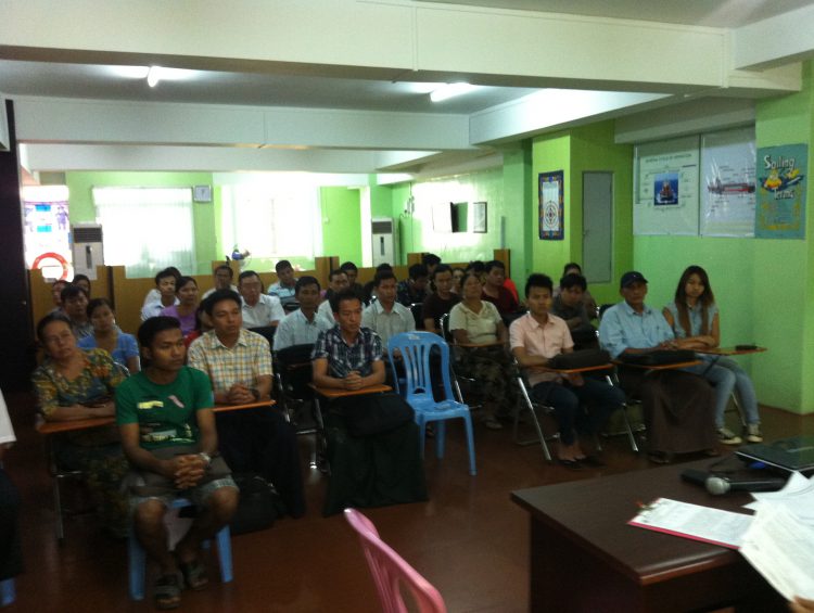 Ray Shipping Enterprise - MD Briefing departure crew with family