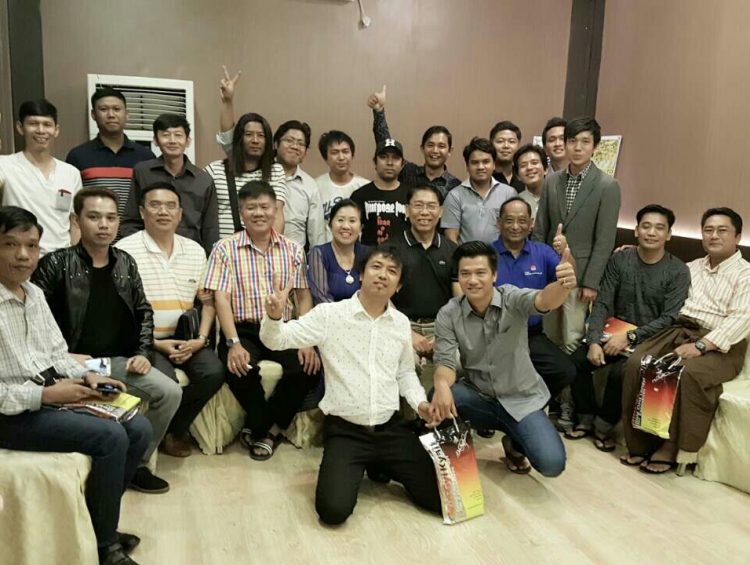 Ray Shipping Enterprise - DINNER WITH STAFFS AND POOL CREW ON NEW YEAR EVE 08-04-2017