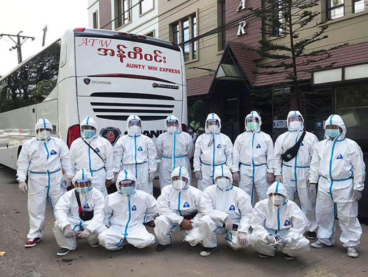 Ray Shipping Enterprise - Successful Crew Change During Covid Pandemic in KAWTHAUNG (2019-2020)