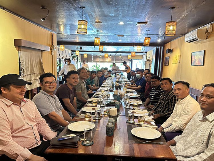 Ray Shipping Enterprise - Annual Lunch (02-08-2023) with pool crew together with management